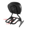 Harley Heritage Softail Sissy Bar Backrest Pad & Luggage Rack (1986-2017)