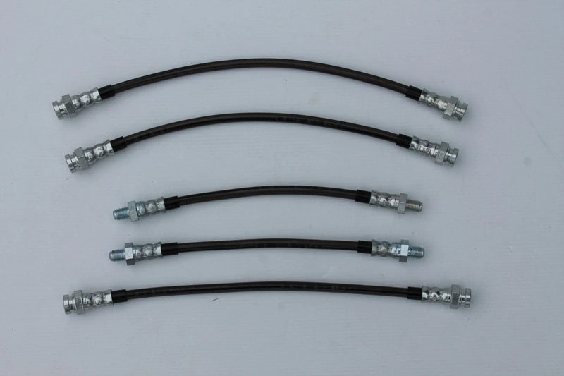 Mazda RX4 & 929 Braided Brake Hose Set (1973-1979)