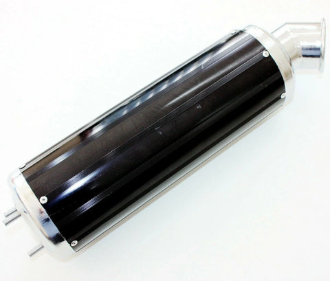 150cc 200cc 250cc PIT Quad Dirt Bike ATV Black Alloy Exhaust Pipe Muffler