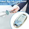 Hyundai Accent Tucson 3 Button TPU Blue () Key Fob Cover