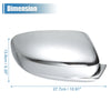 Dodge Charger Chrome Mirror Cover Cap w/ Adhesive (2011-2022)