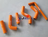 KTM 400 EXC / 525 EXC Orange Silicone Radiator Hose (2002-2006)