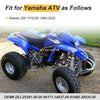 Yamaha 2XJ Rear Axle Shaft with Nut