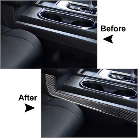 Toyota Tundra Carbon Fiber Black Gear Shift Side Cover (2014-2021)