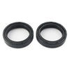 Black 48x60mm Motorcycle Front Fork Damper Shock Absorber Oil Seal