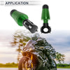 Motorcycle 0.87-1.1 2 x Aluminum Alloy Motorcycle Slider Frame Green