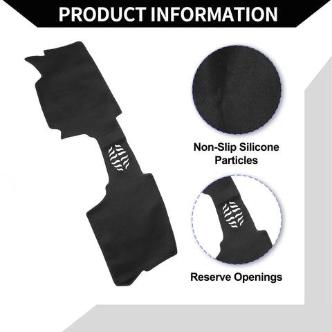 Mazda CX-30 2020-2024 Black Protector Pad 1 Set Dashboard Cover Mat