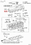 Hilux LN109 LN108 LN107 LN106 3L 2L Rocker Cylinder Head