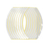 Suzuki GSXR 600 / 750 / 1000 Reflective Rim Stripes Wheel Decals (2001-2023)