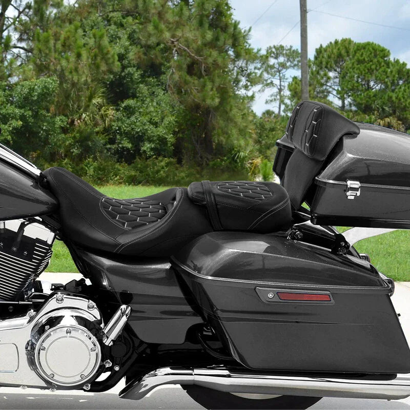 Harley Street Glide Driver Passenger Seat Backrest (2014-2023)