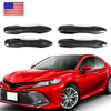 Toyota Camry Carbon Fiber Door Handle Cover Trim Overlay Cap Set (2018-2023)