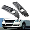VW Polo Front Bumper Fog Light Grille Covers (2005-2009)