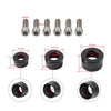 Harley Touring Road Street Glide 66X Engine Bolt Topper Caps Red (2009-2023)