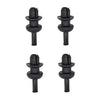 Opel Corsa 4 x Black Rear Trunk Parcel Shelf String Clips (2019-2021)