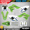 Kawasaki KXF 250 2013-2016 DELTA STYLE Custom Decal Kit
