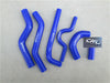 Kawasaki KX250F KXF250 BLUE silicone radiator hose kit (2007-2008)