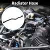 BMW 640i Rubber Coolant Pipe Black 1 Pc Radiator Hose