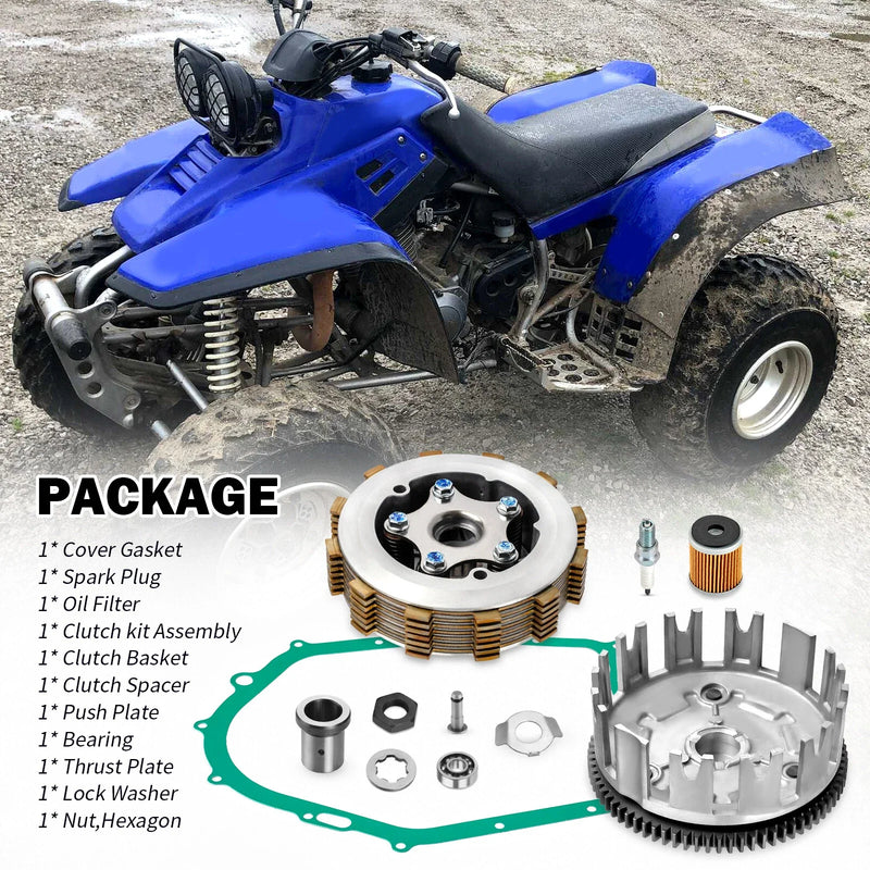 Yamaha Warrior 350 YFM350 Clutch kit with Gasket (1987–2004)