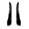 BMW 3 Series E90 E91 Gloss Black Front Side Spoiler Trim (2009-2012)
