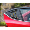 Mazda 3 Axela 2 x Rear Window Louvers Covers (2014-2018)