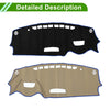 Mazda CX-3 2016-2022 Sun Protector Black Blue Dashboard Cover Mat