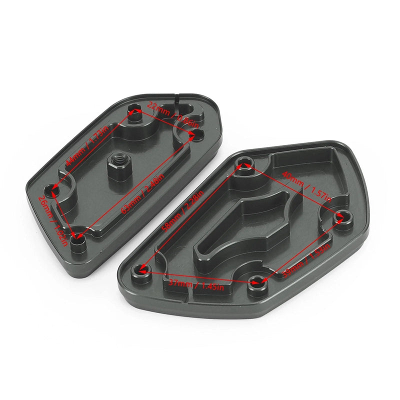 BMW R NineT Clutch Brake Fluid Reservoir Cover (2013-2017)