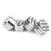 Harley Twin Cam 4 x Chrome Head Bolt Cover Caps (1999-2023)