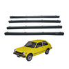 Toyota Starlet 5DR KP60 KP61 KP62 1978-1984 Rear Door Glass Weatherstrip Set