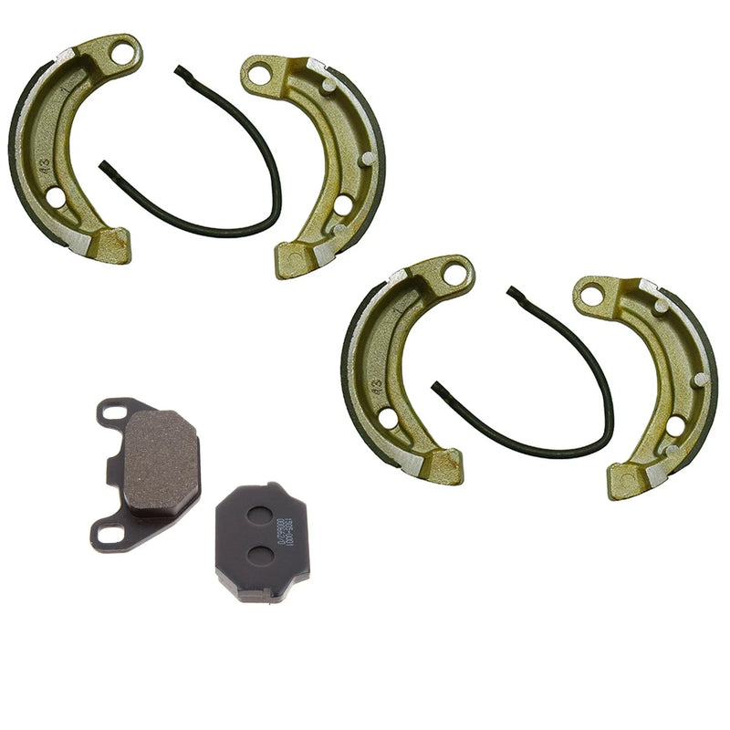 Kawasaki KFX50 & KFX90 Front Brake Shoes & Rear Brake Pads (2007–2025)