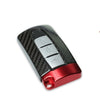 Nissan Infiniti GTR 1x Carbon Fiber Red Key Fob Cover (2009-2023)