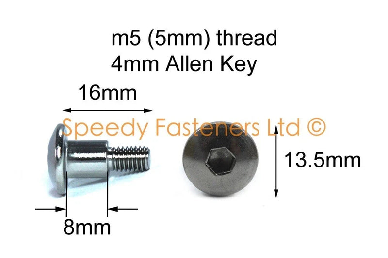 Yamaha Bolts / M5/M6 / Shouldered Step Fairing