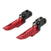 Daytona 675, Street Twin 900 Red Front Footrests (2006-2024)