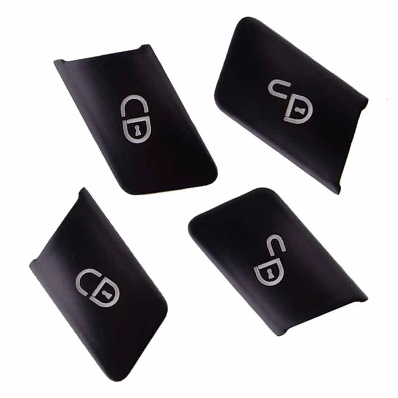 Mercedes Benz C E Series 4x Door Lock Release Button Trim (2007-2016)