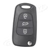 KIA K2 K5 3-Button Remote Key Fob Shell Cover (2011-2020)