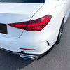 Benz C Class W206 C200 C300 AMG Gloss Black Rear Bumper Side Covers (22-24)