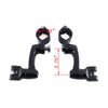 Harley Touring Black Highway Bar Footpegs (2022-2023)