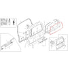 Nissan Caravan Homy Urvan Shuttle 1986-1999 Rear Windshield Weatherstrip