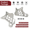 Yamaha Blaster Right Left Footrest Heel Guard Plate (1988–2002)
