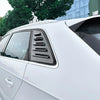 Audi A3 S3 Sportback Carbon Style Window Louver Shutter Covers (2014–2020)