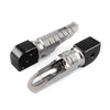 Kawasaki Ninja ZX-6R ZX-10R Black Rear Passenger Foot Rest Pegs