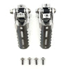 BMW R1250GS (2021-2022) - Silver 2 x Folding Footrest Pegs