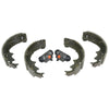 Jeep Wrangler TJ 4 x Rear Brake Shoes,  Wheel Cylinders (1996 - 2007)