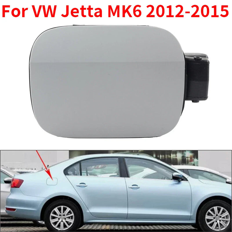 VW Jetta MK6 Unpainted Gas Fuel Filler Tank Lid Flap Cover (2012–2015)