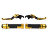 Yamaha MT-15 XSR155 Gold Extendable Brake Clutch Lever Grip Set (2019-2023)