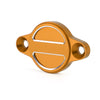 Ducati Monster Oil Filter Cover - Gold (696-1200)