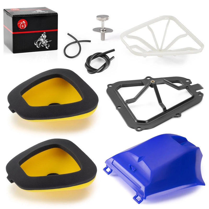 Yamaha YZ250F YZ450F WR250F WR450F Air Filter & Guide Holder & Lid Cover Kit (2010–2023)