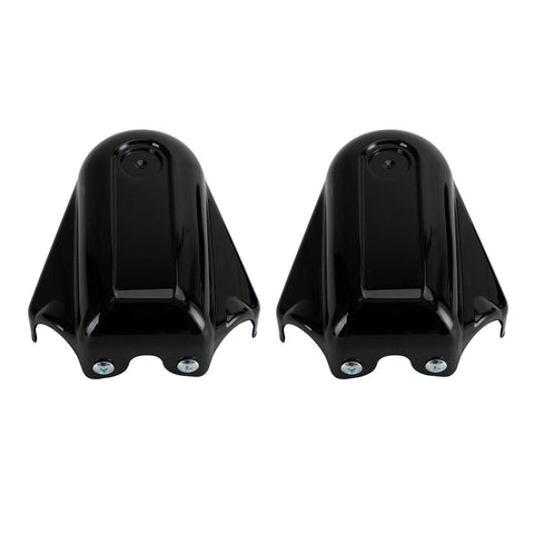 Softail FLS FLSTN (2008-2020) Black Rear Axle Covers