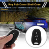 Peugeot 208 / e208 Black Key Fob Shell Cover Case (2019-2023)