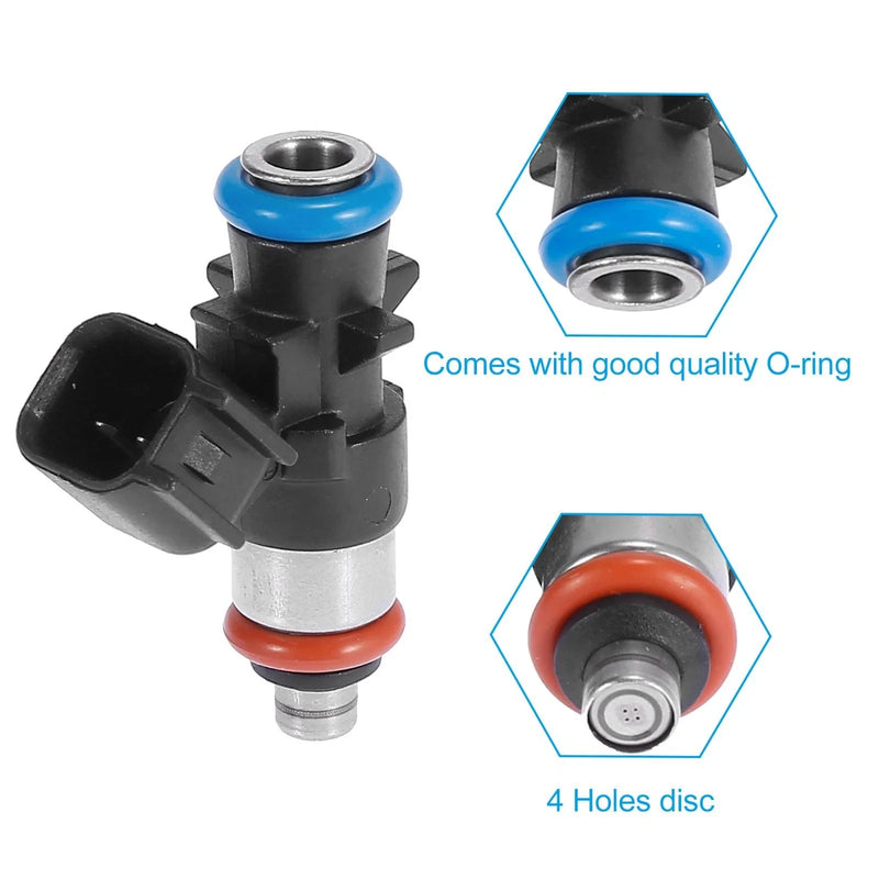 Dodge Challenger, Charger & Jeep Wrangler 3.6L 6 x Fuel Injectors