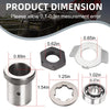 YAMAHA Warrior 350 LOCK WASHER & Nut Clutch Bearing Push Plate (1987–2004)